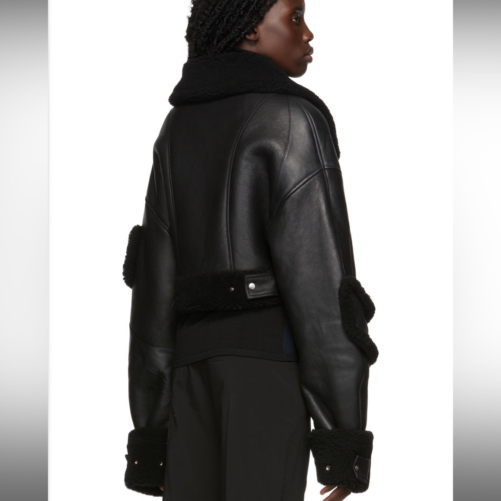 Designer Shearling Jacket - Picture 6 of 6